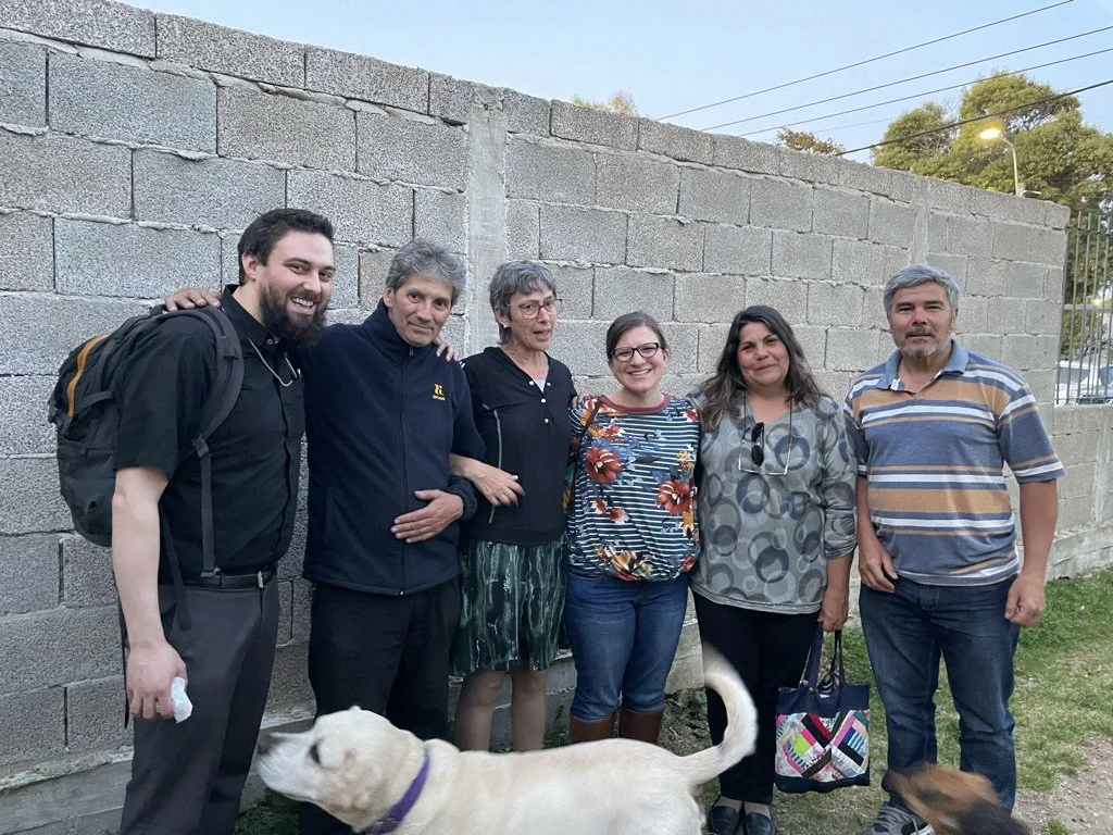 The group gathered for Reformation Day service in Costa de Oro.