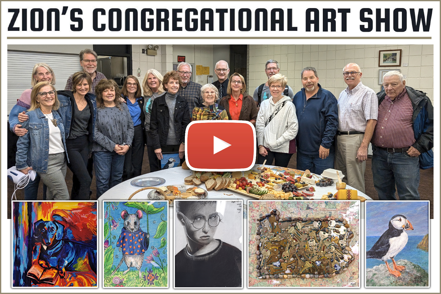 Zion’s Congregational Art Show from 11/8/2024