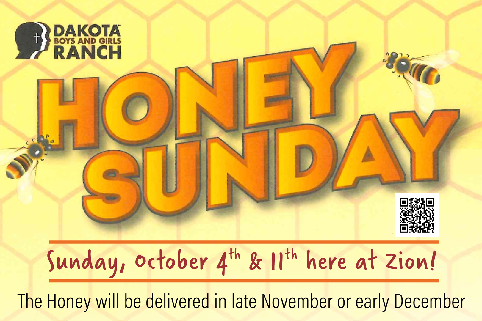 LWML Sunday and "Honey Sunday" Fundraiser