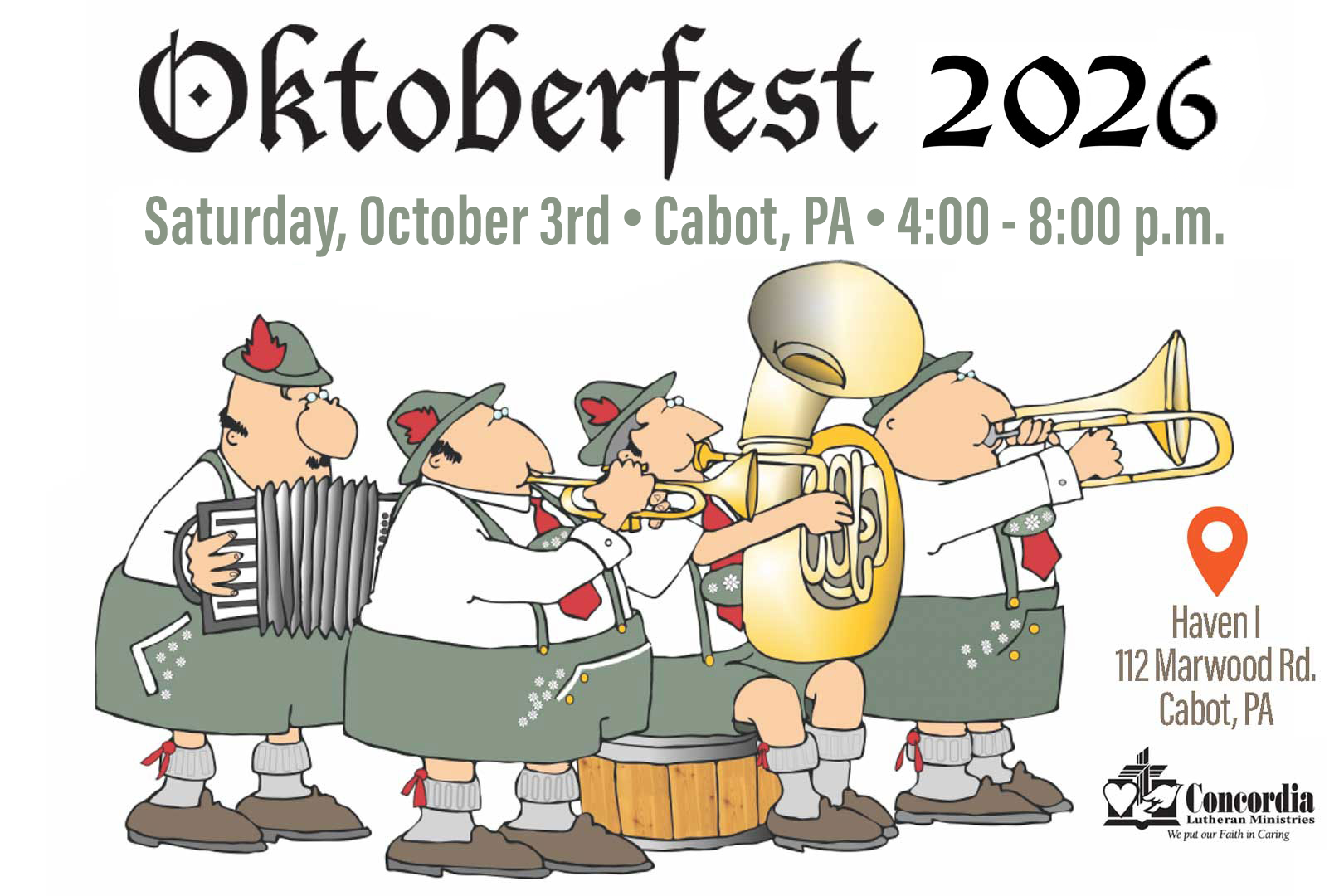 Oktoberfest 2026 in Cabot, PA