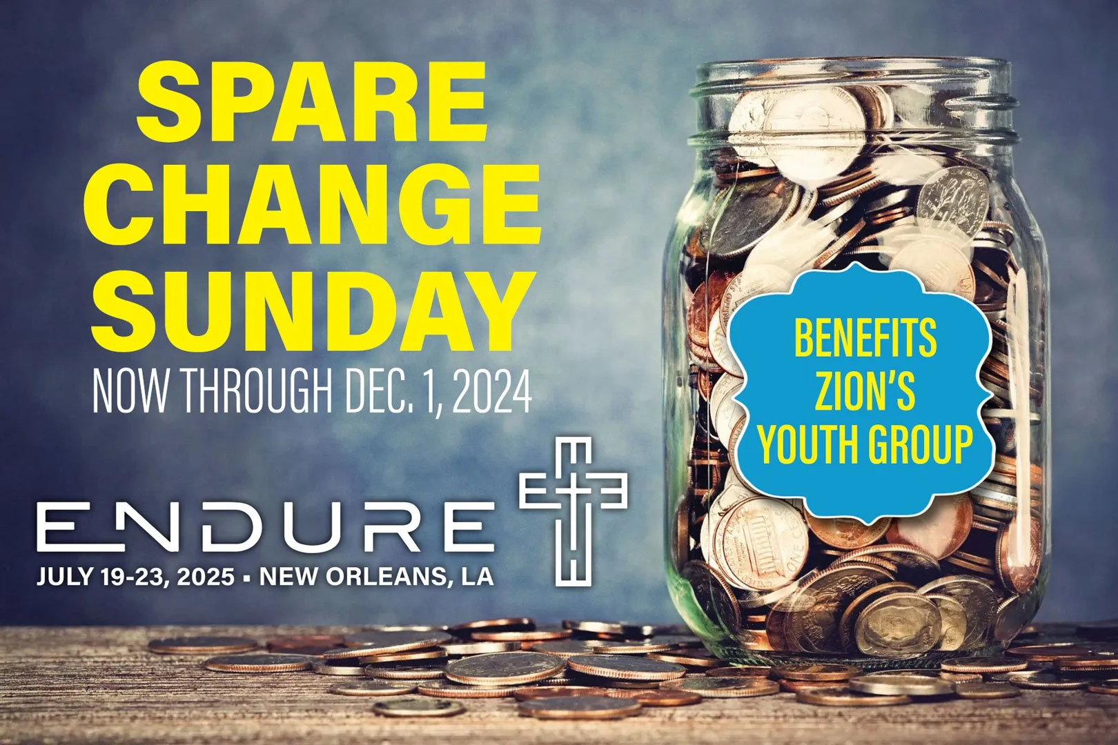 Spare Change Sunday — Zion Lutheran Church