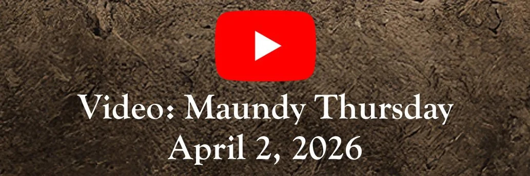 Maundy Thursday Video - Complete Service