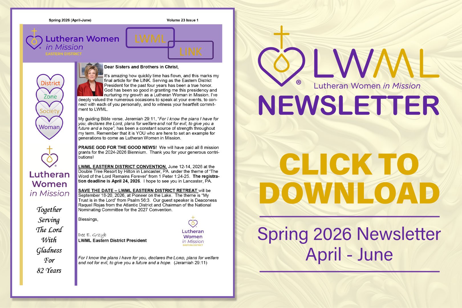 LWML Spring 2026 Newsletter