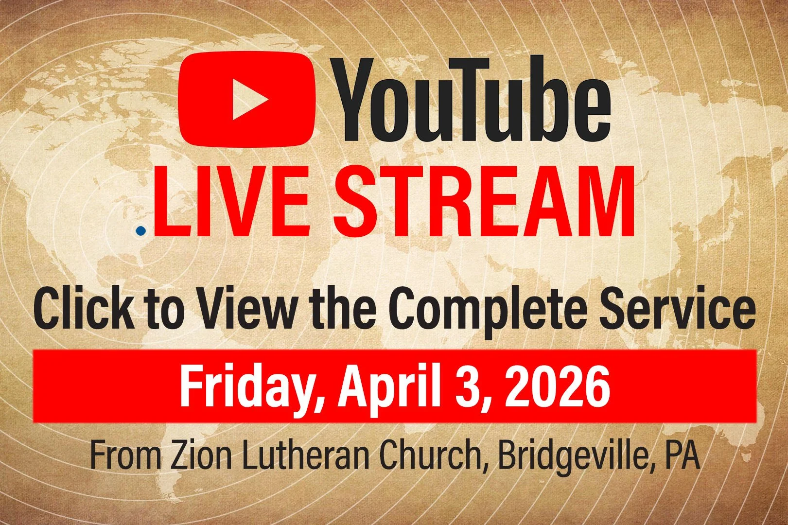 Video: Good Friday, April 3, 2026