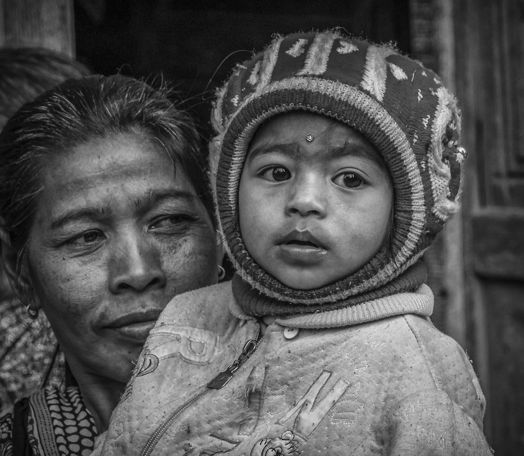 Baby and Grandmother