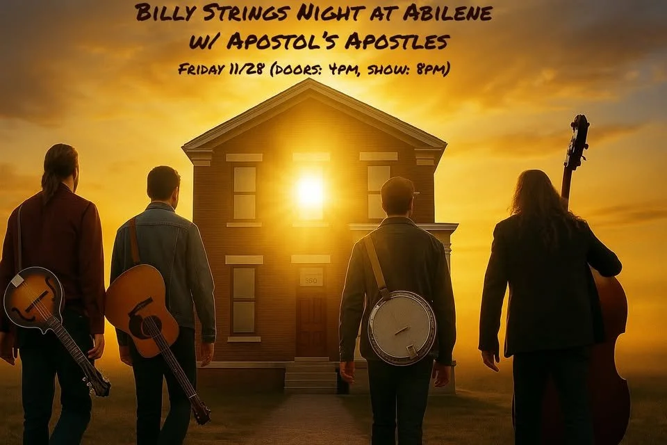 Billy Strings Night!!! As played by  Apostol's Apostles