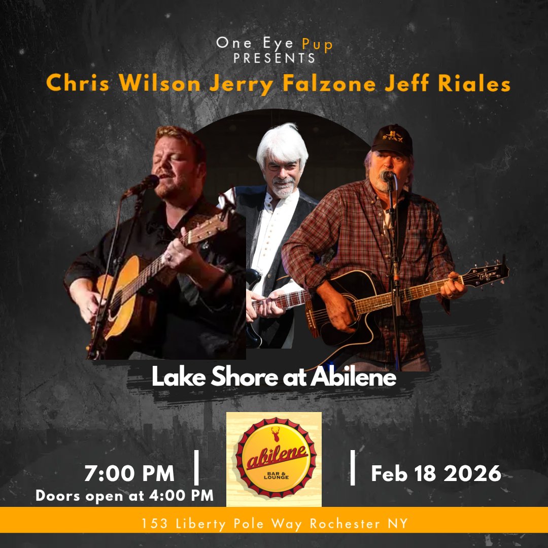 Singer-Songwriter Night feat. Chris Wilson, Jeff Riales, &amp; Jerry Falzone
