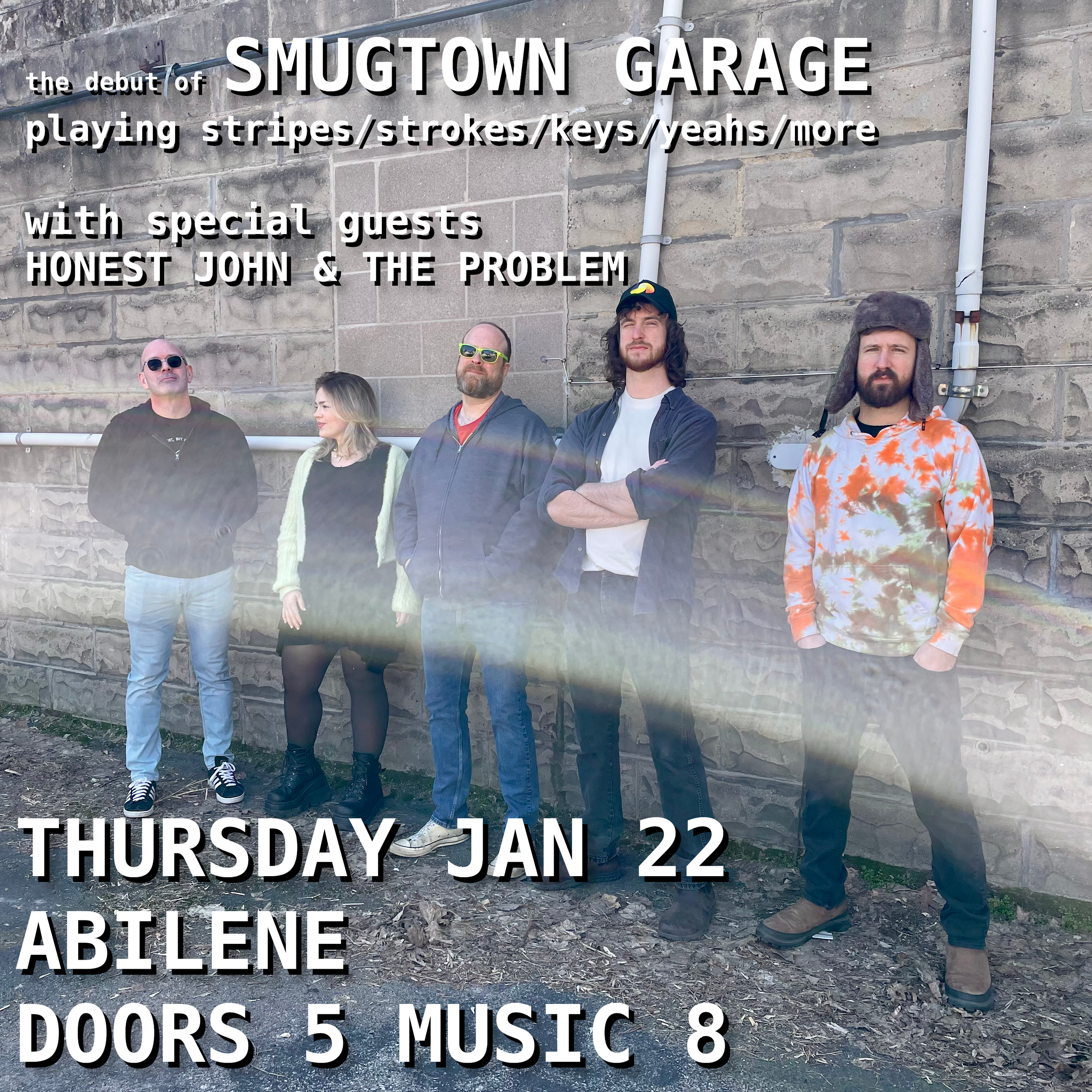 The Abilene Debut of Smugtown Garage with Honest John &amp; The Problem