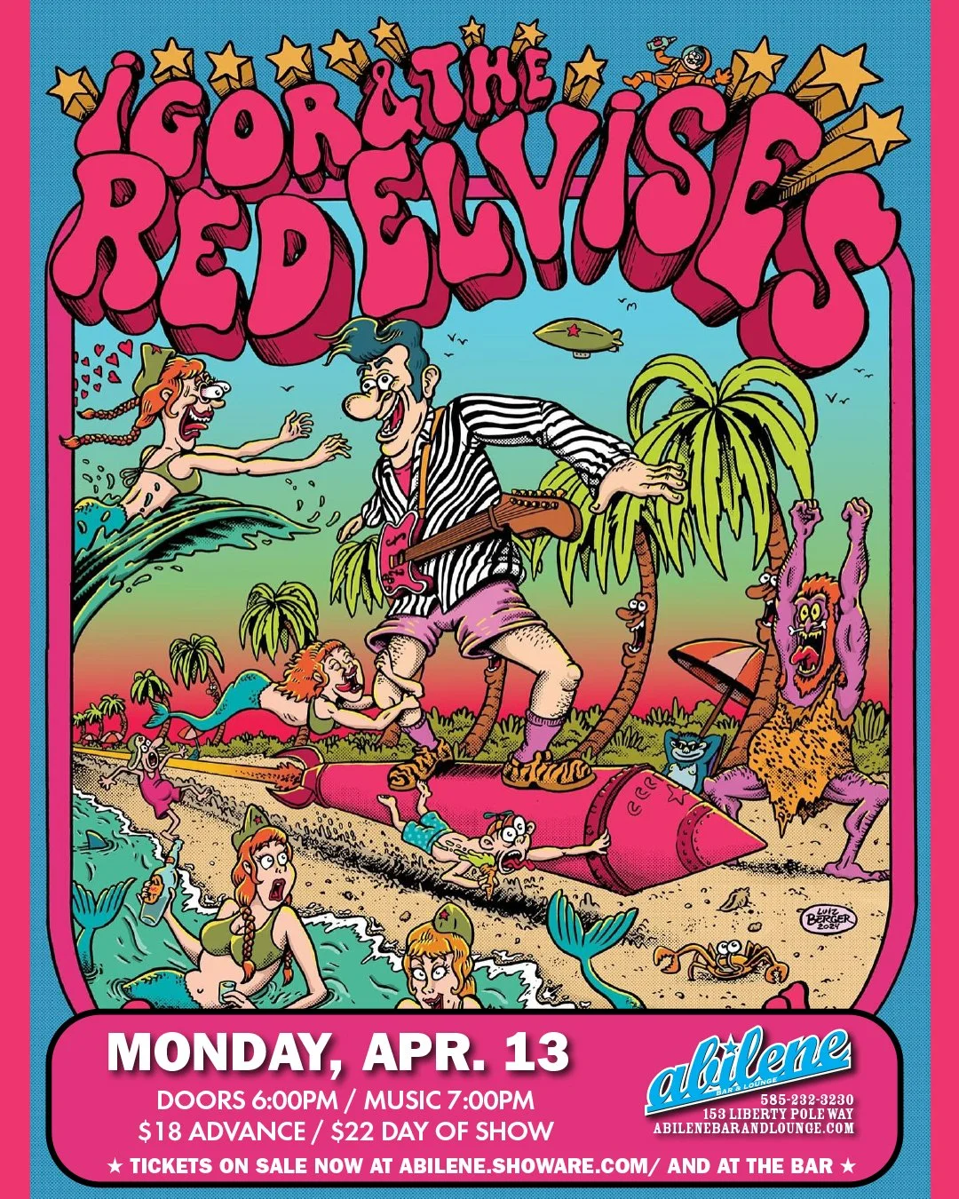 Special Monday Night Show with Igor &amp; The Red Elvises