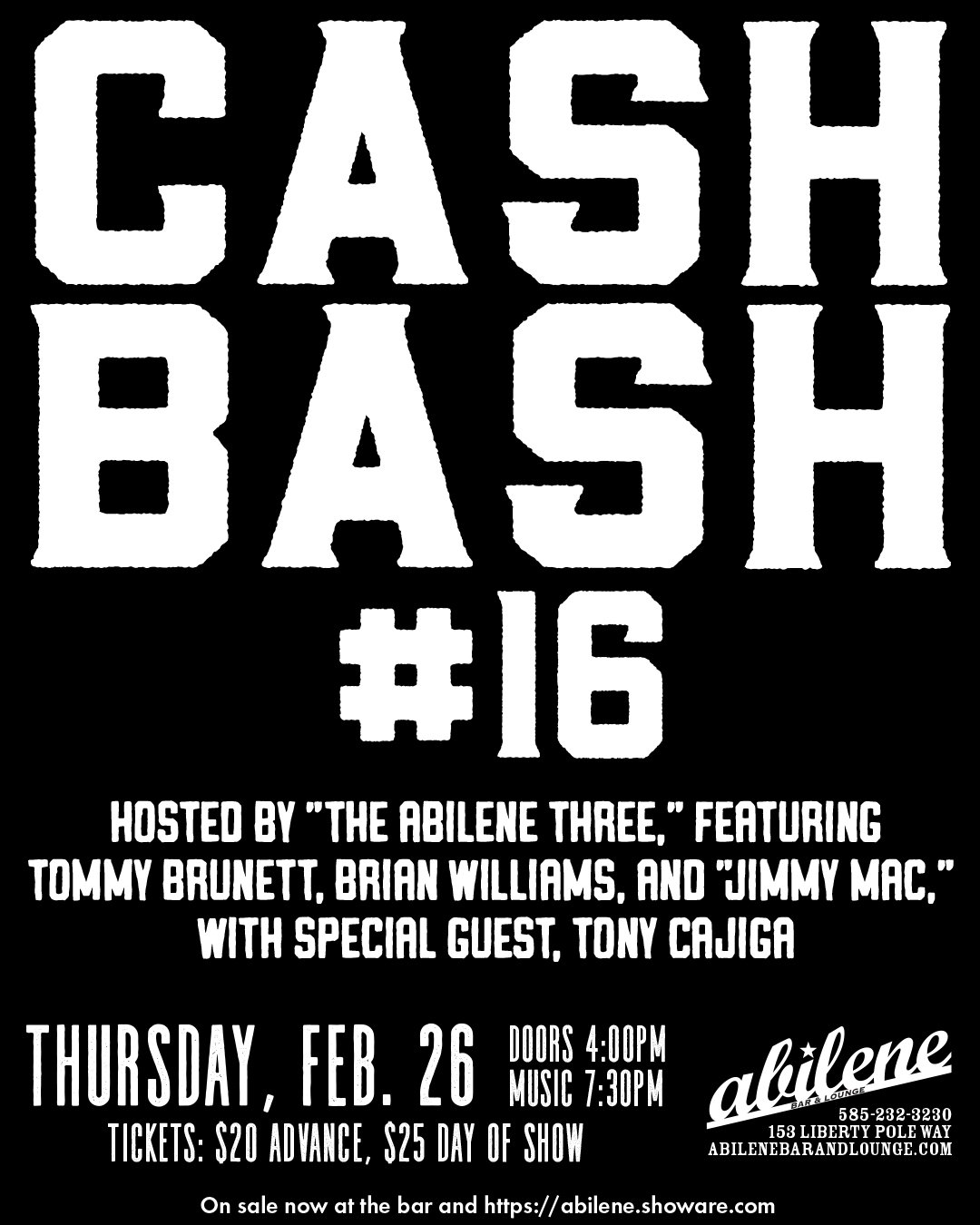 Cash Bash #16