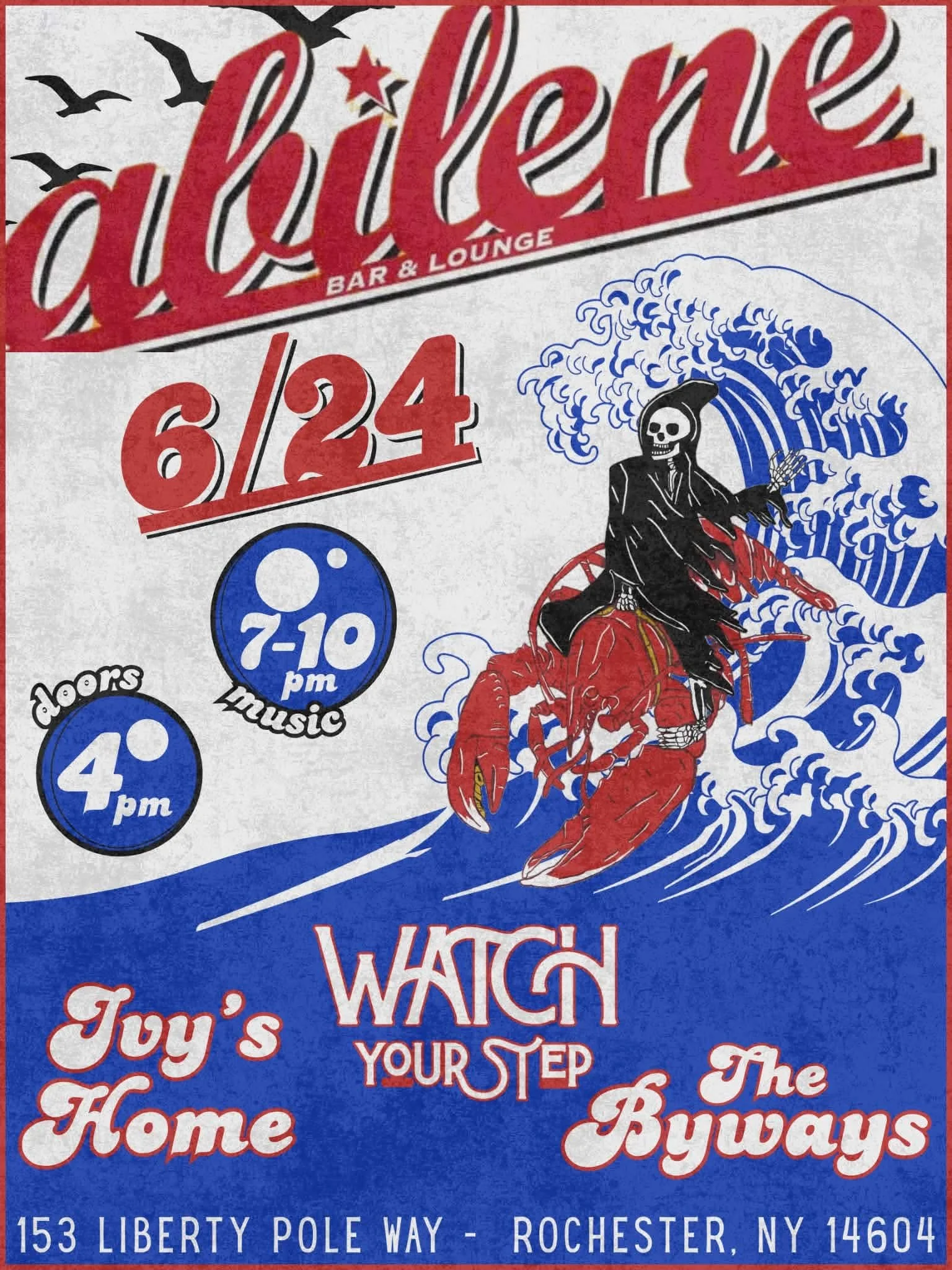Watch Your Step, with Special Guests, The Byways, and Ivy's Home