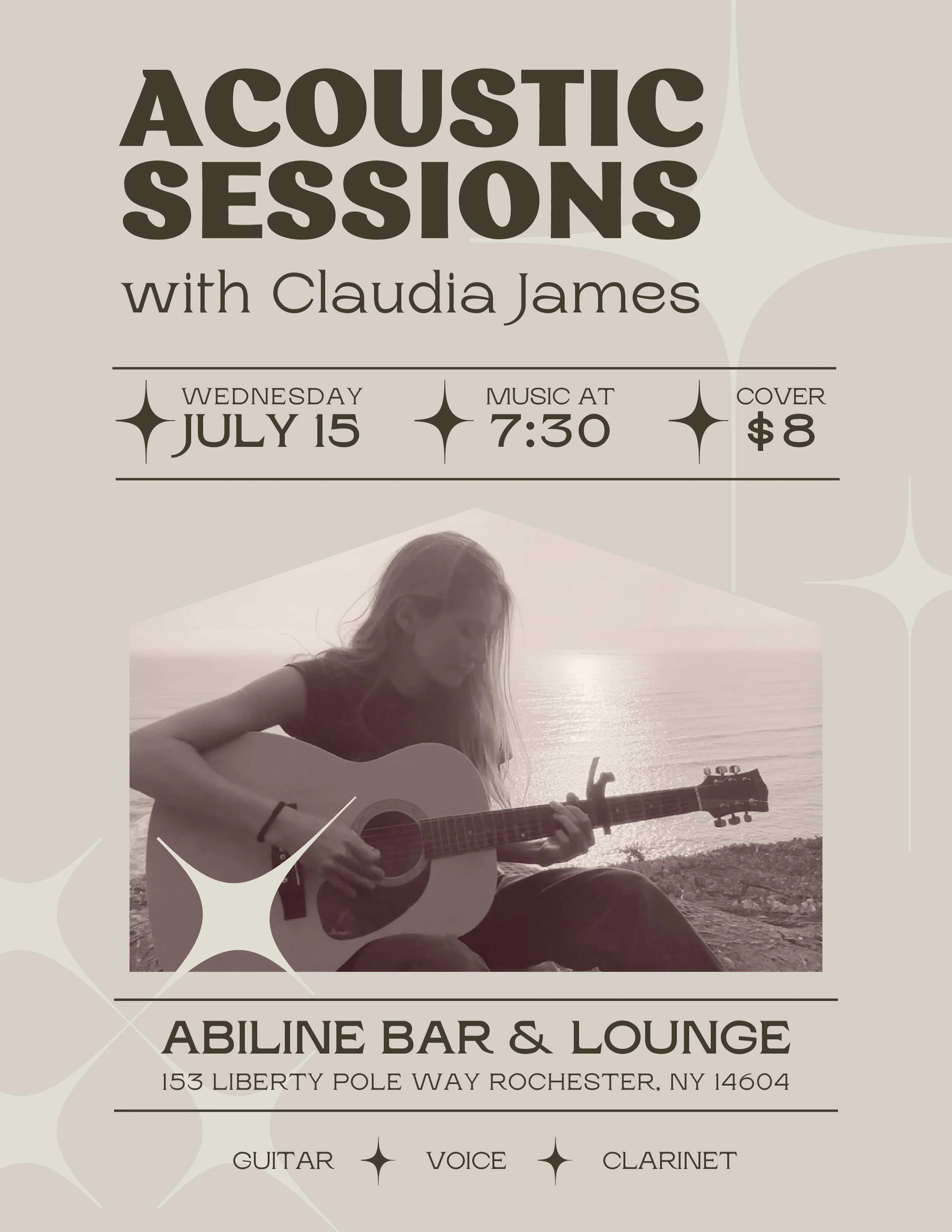 Acoustic Sessions with Claudia James