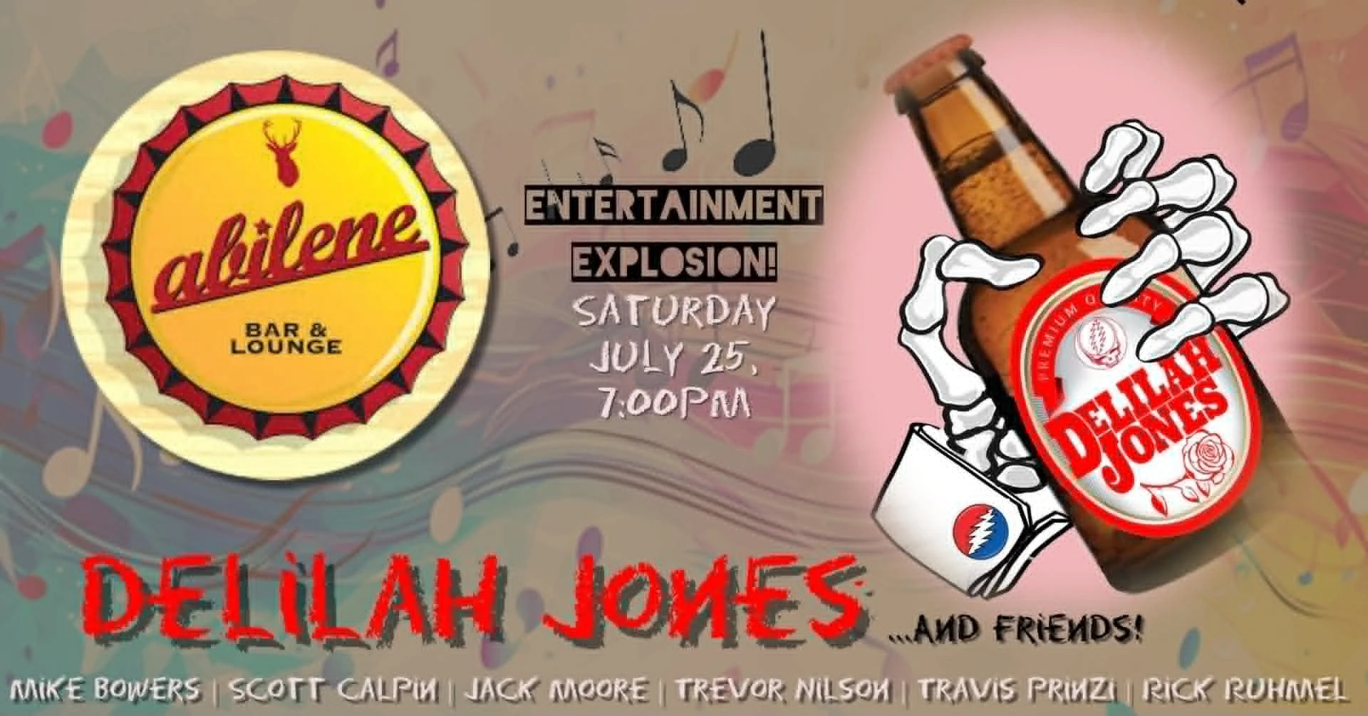 A Full Night of Grateful Dead with Delilah Jones!