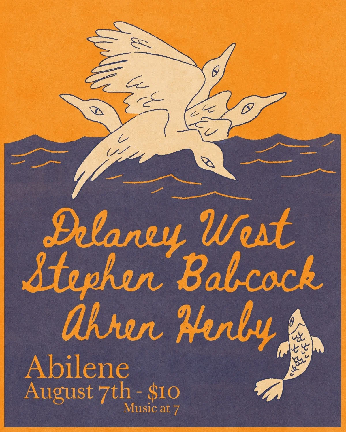 Ahren Henby, Stephen Babcock, Delaney West
