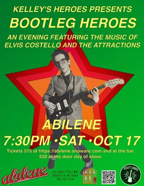 Kelley's Heroes Presents: Bootleg Heroes, A Night of Elvis Costello