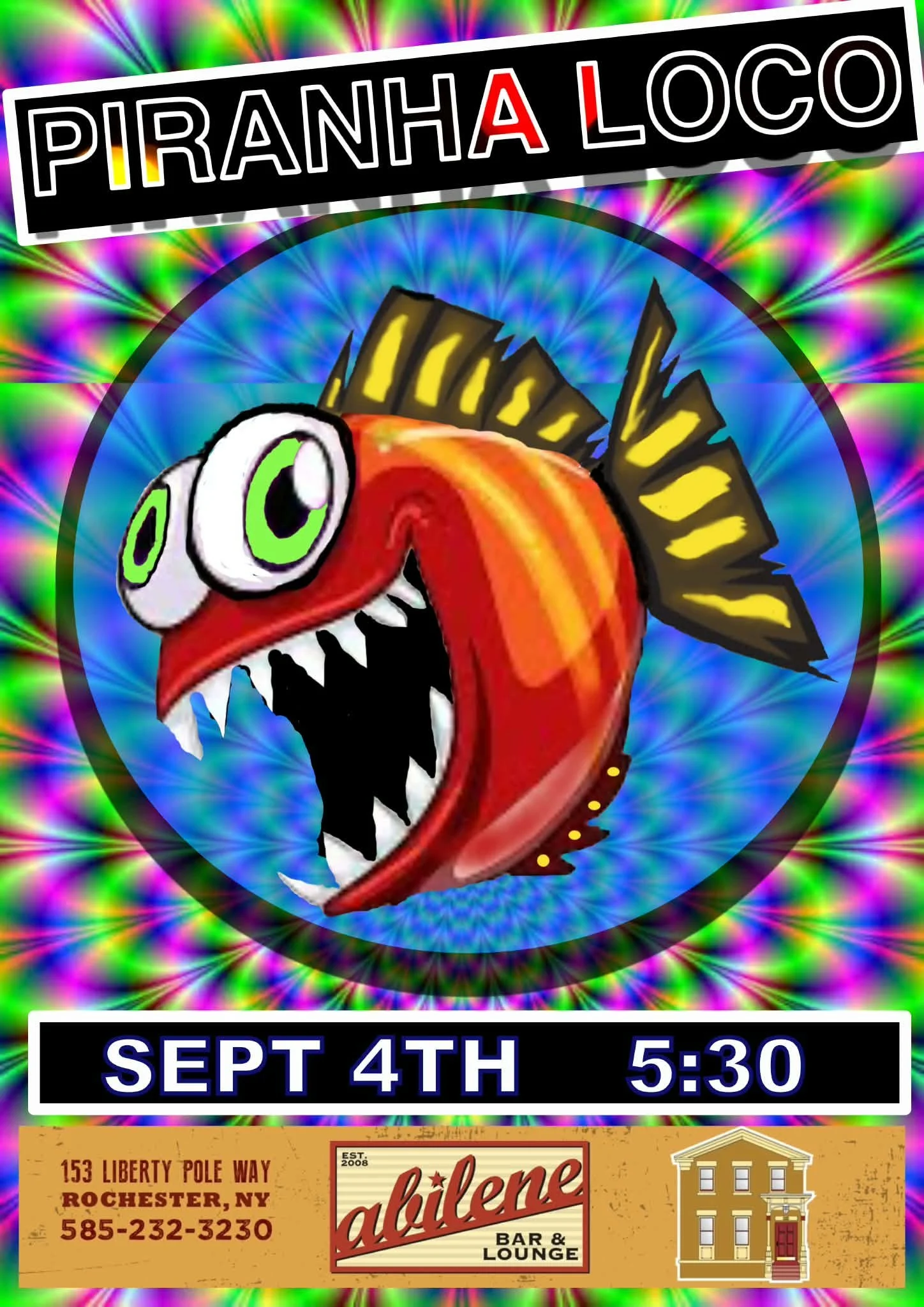 Happy Hour with "Piranha Loco"