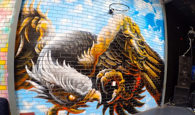 Eagle mural