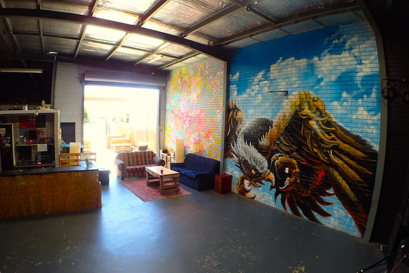  A bar area, and lots of natural light 