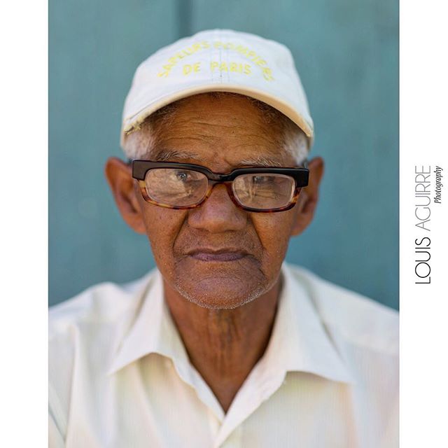 Portrait of a man in Trinidad, Cuba. I met him while he stood in a corner trying to sell Che Guevara $3 Cuban peso bills. They are highly coveted by tourist for having the famous revolutionary's likeness on it. 
Trinidad, Cuba 
#portrait #trinidad #c