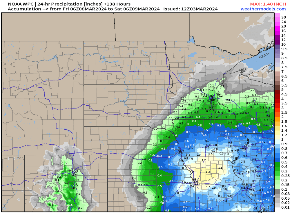 Beneficial rain takes aim on central US — Midwest Weather Center