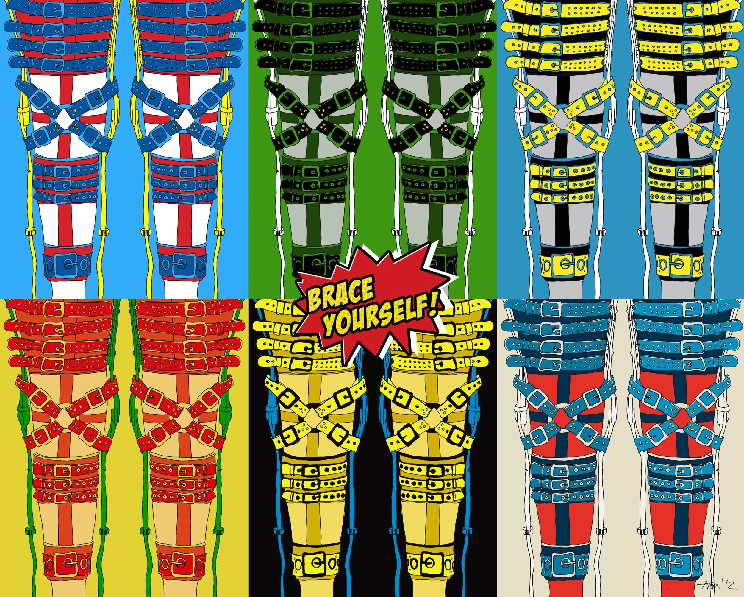 Brace Yourself illustration, 2012