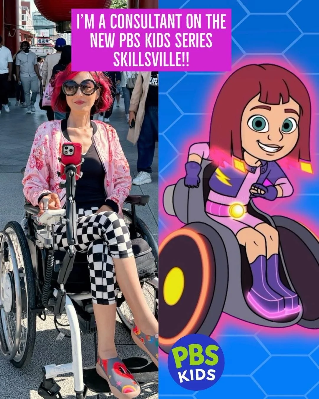 Meet Racer Rae / New Animated PBS Kids Series ‘Skillsville’ Features Gaming, Life Skills & Disability Representation