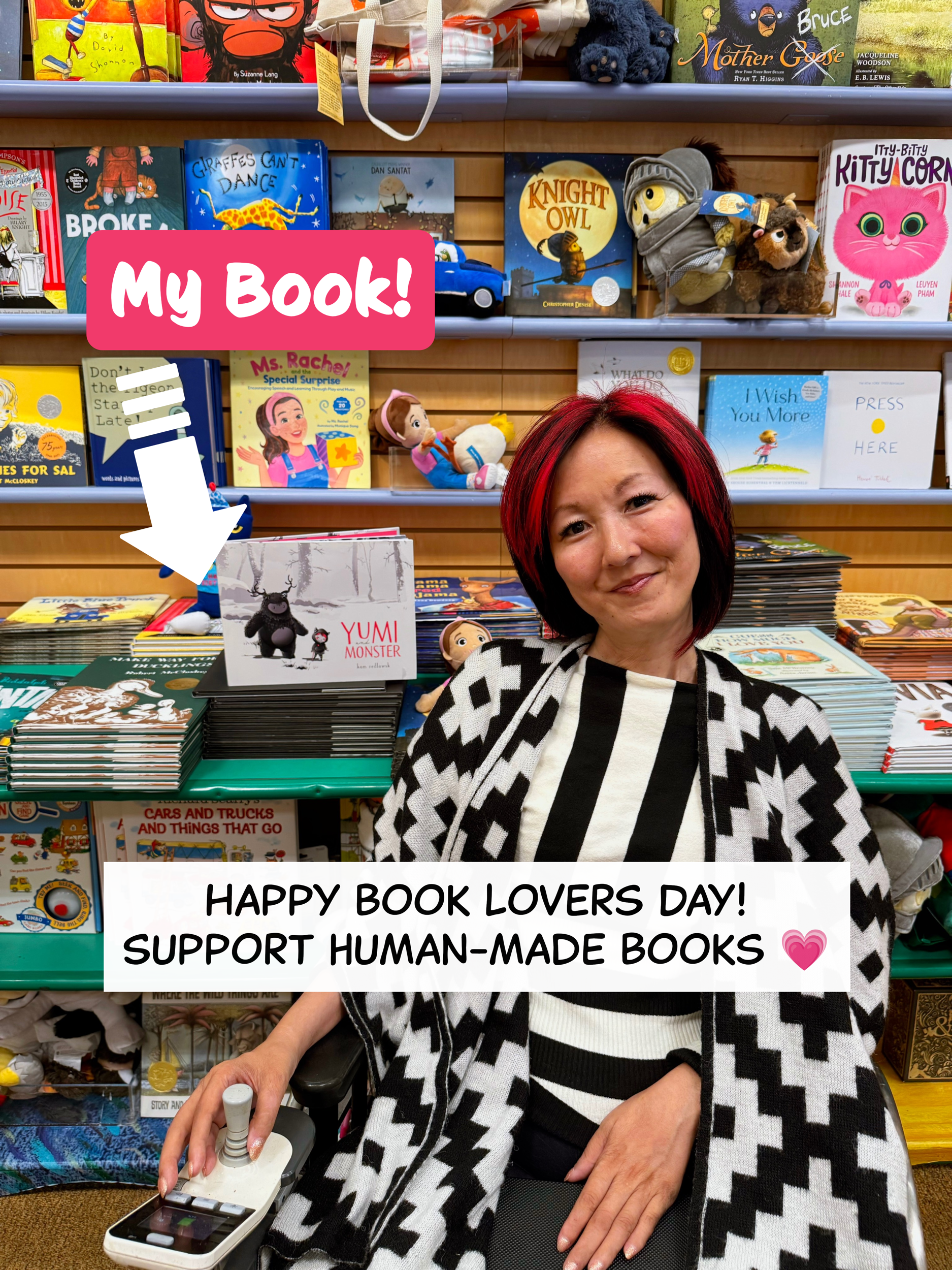 Book Lovers Day; Finding My Book At Barnes & Noble - How I feel About AI-Written Books