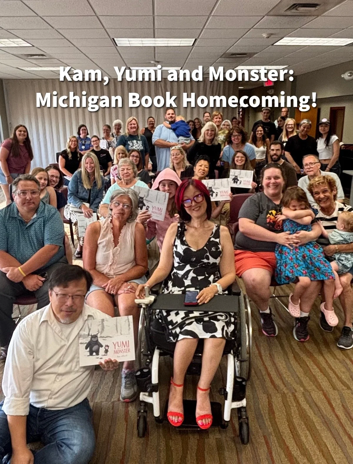 Part 1 — Kam, Yumi, and Monster’s Michigan Book Homecoming!