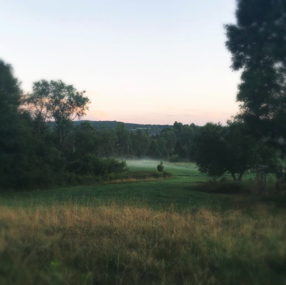 When the land holds you.