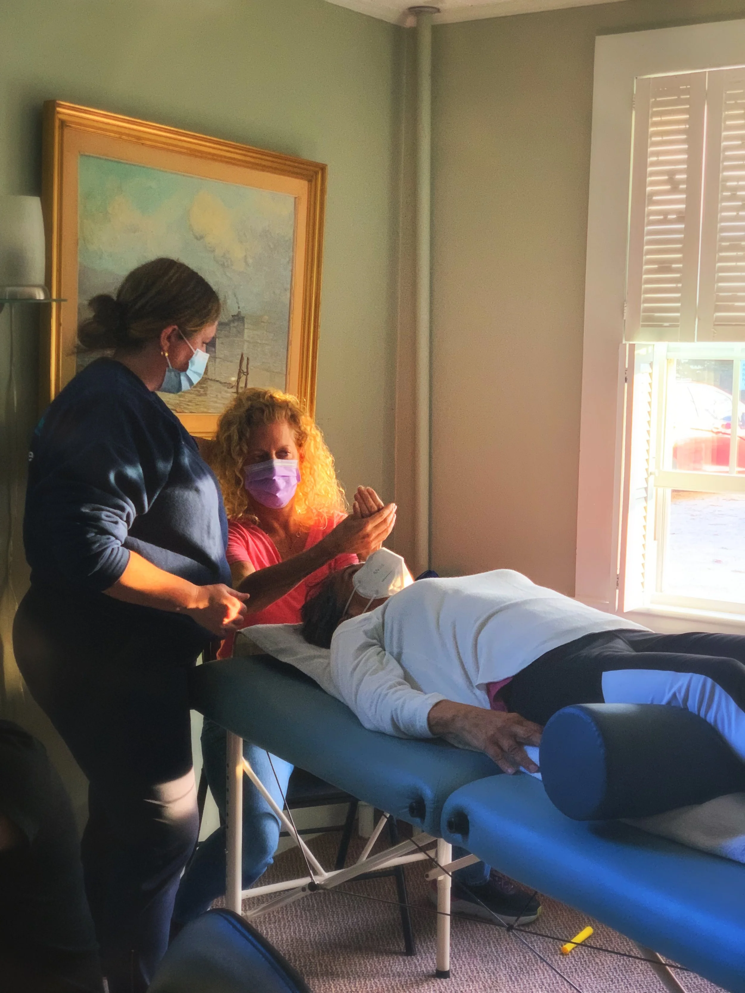 A weekend learning Craniosacral Therapy