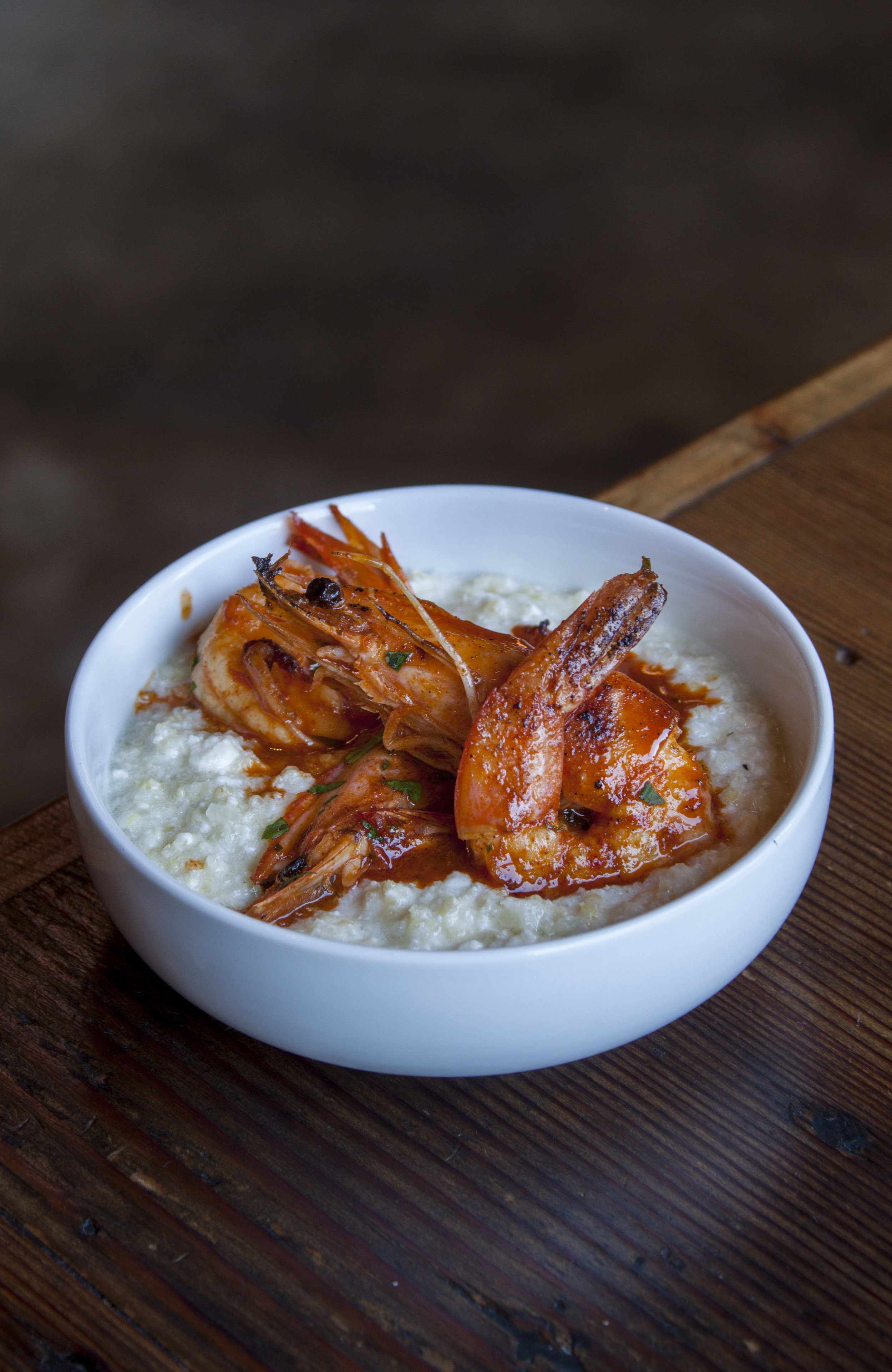 One of the best shrimp and grits in LA can be surprisingly be found at Odys Penelope in Mid-City. Made with cauliflower, this recipe is unique. Odys+ Penelope
