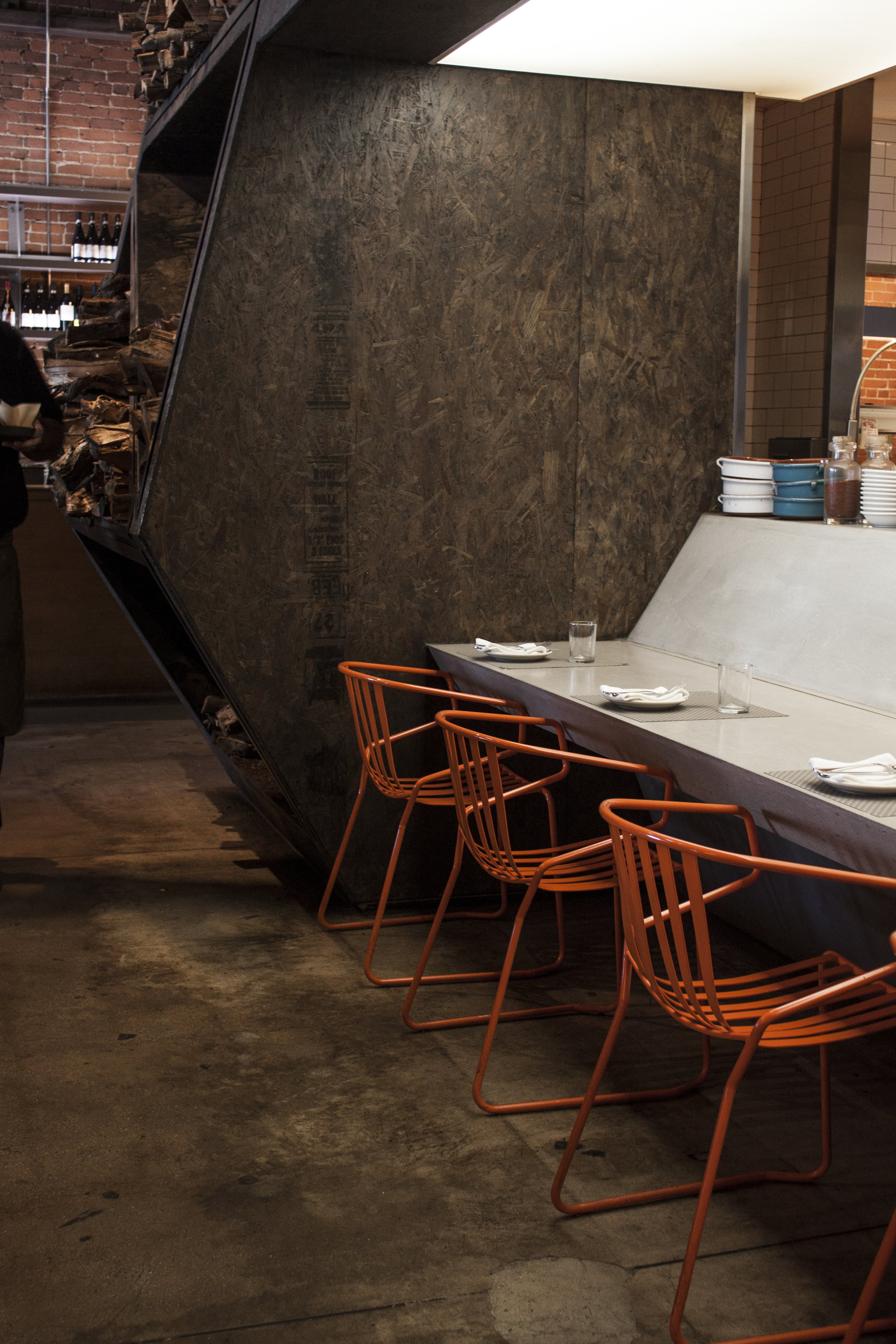 Odys Penelope located in Mid City Los Angeles, is one of the coolest designed restaurants in LA. Odys + Penelope.