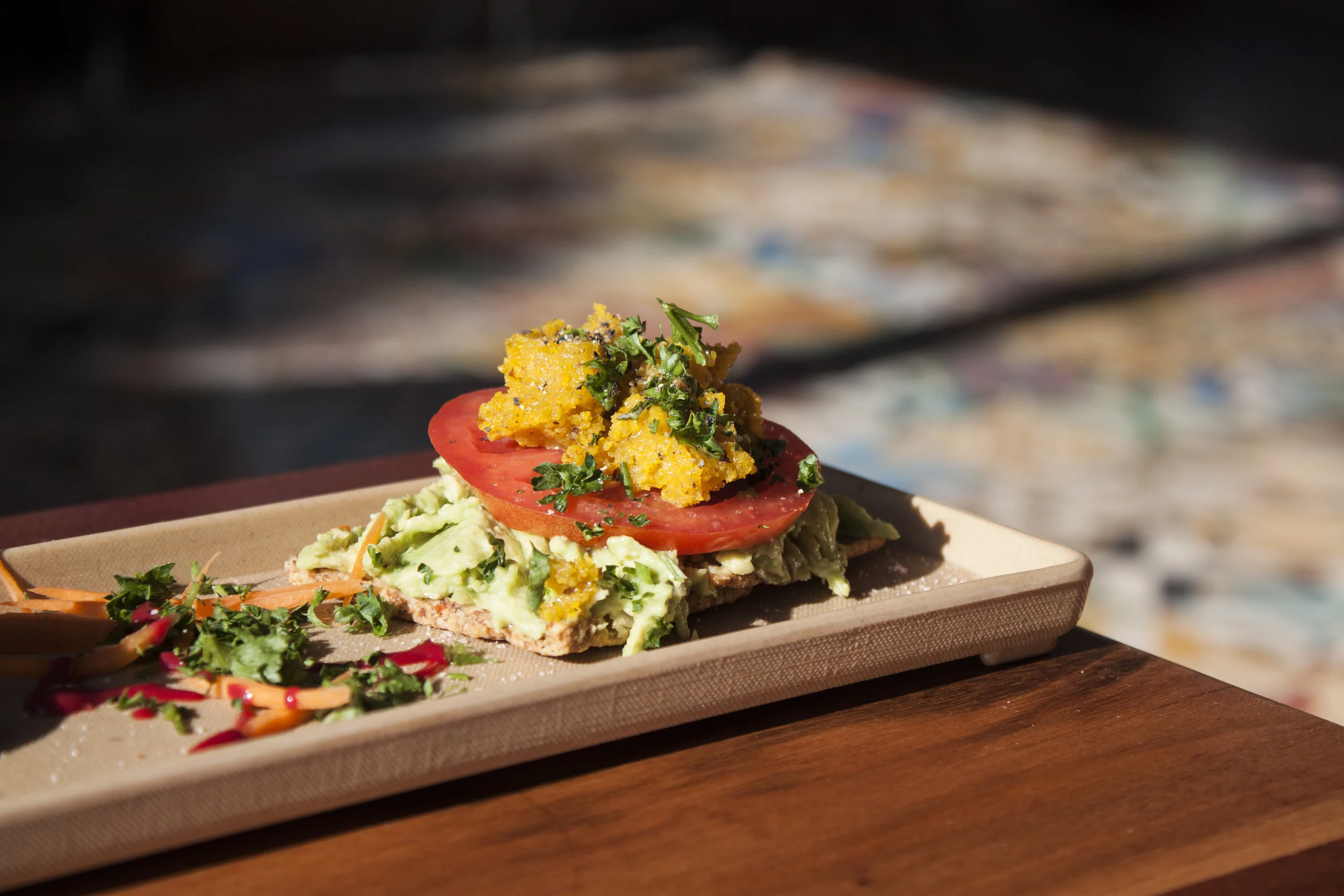 Wild Living Foods located in Downtown is one of the best vegan restaurants in LA. Vegan avocado toast