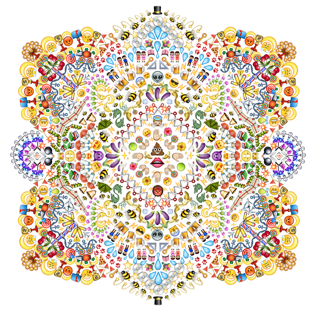 Emoji Mandala no. 1
