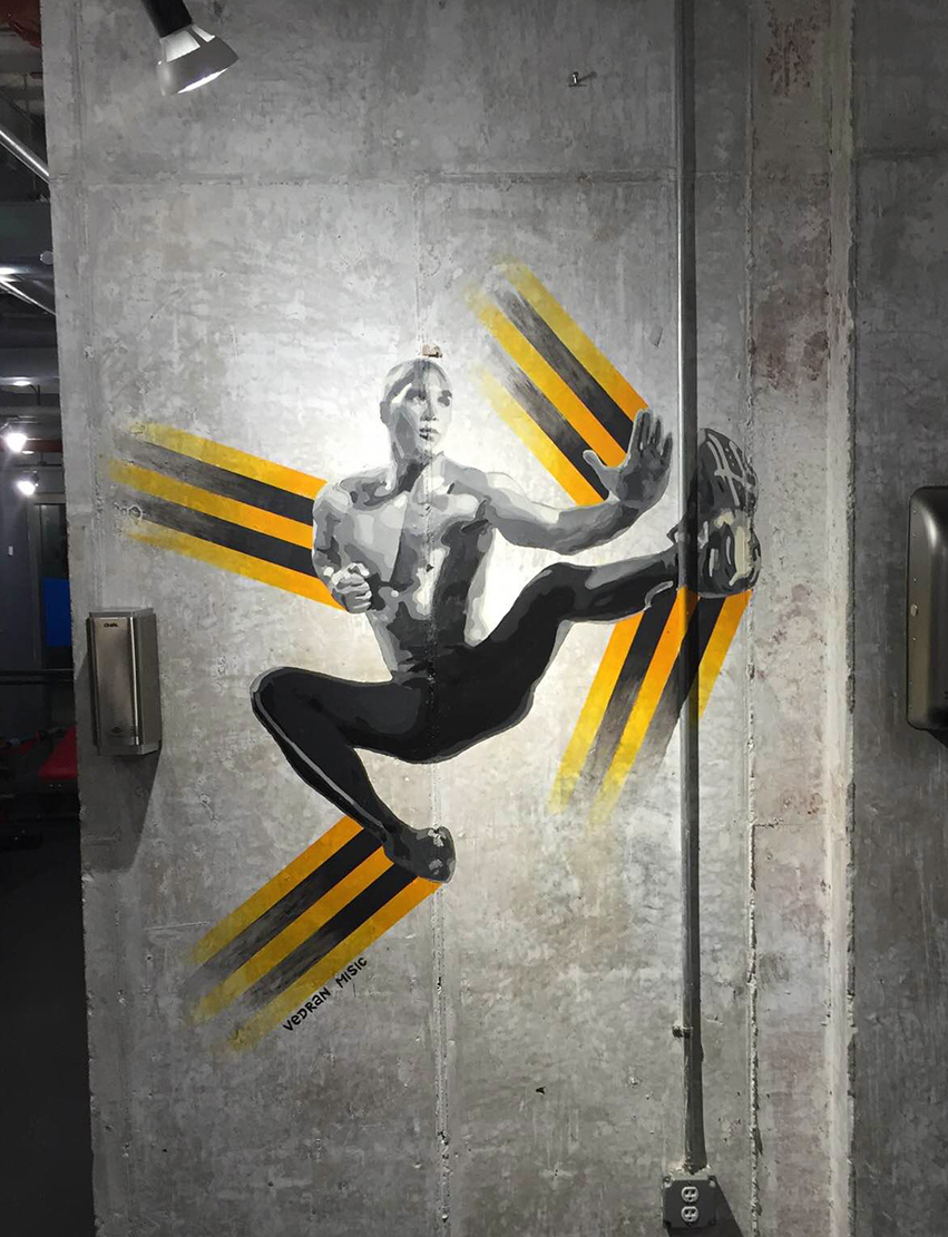 Gym Mural