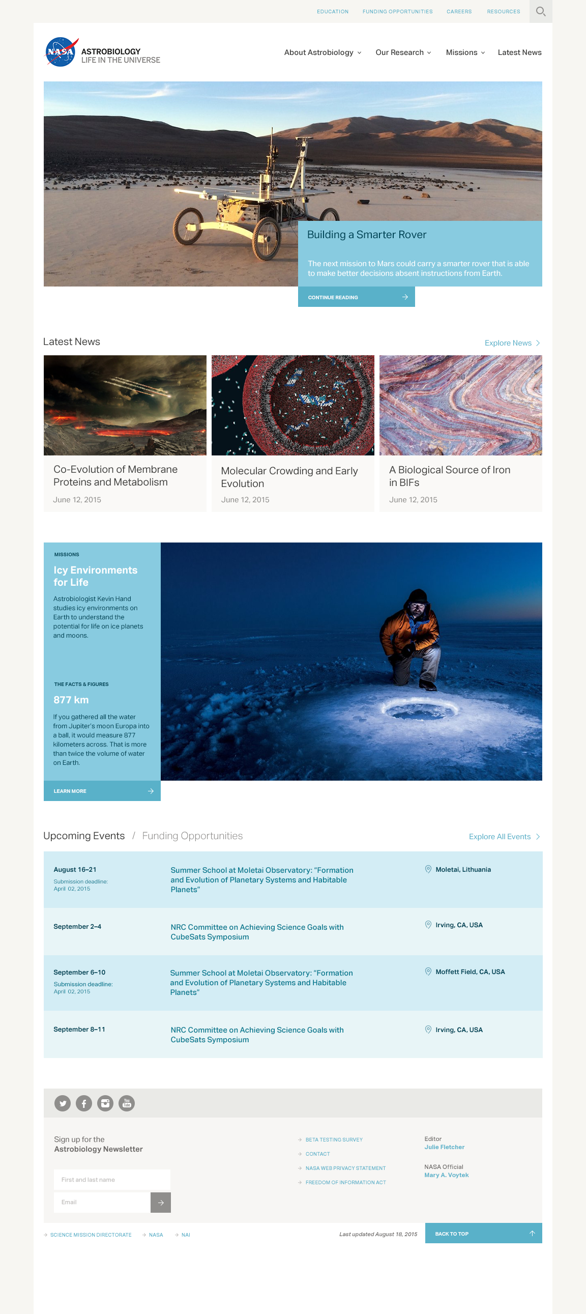 Homepage
