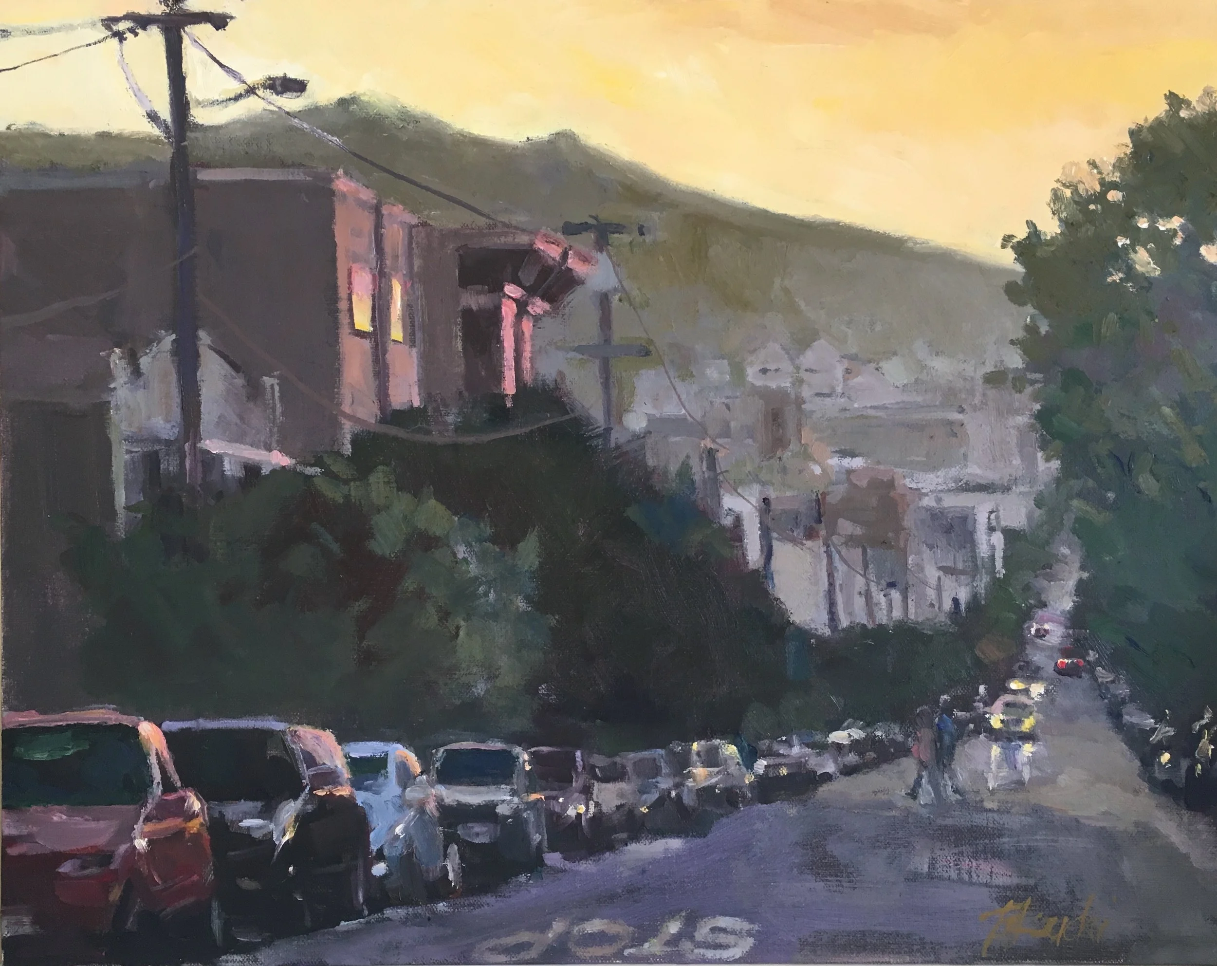 San Francisco Twilight 11x14”