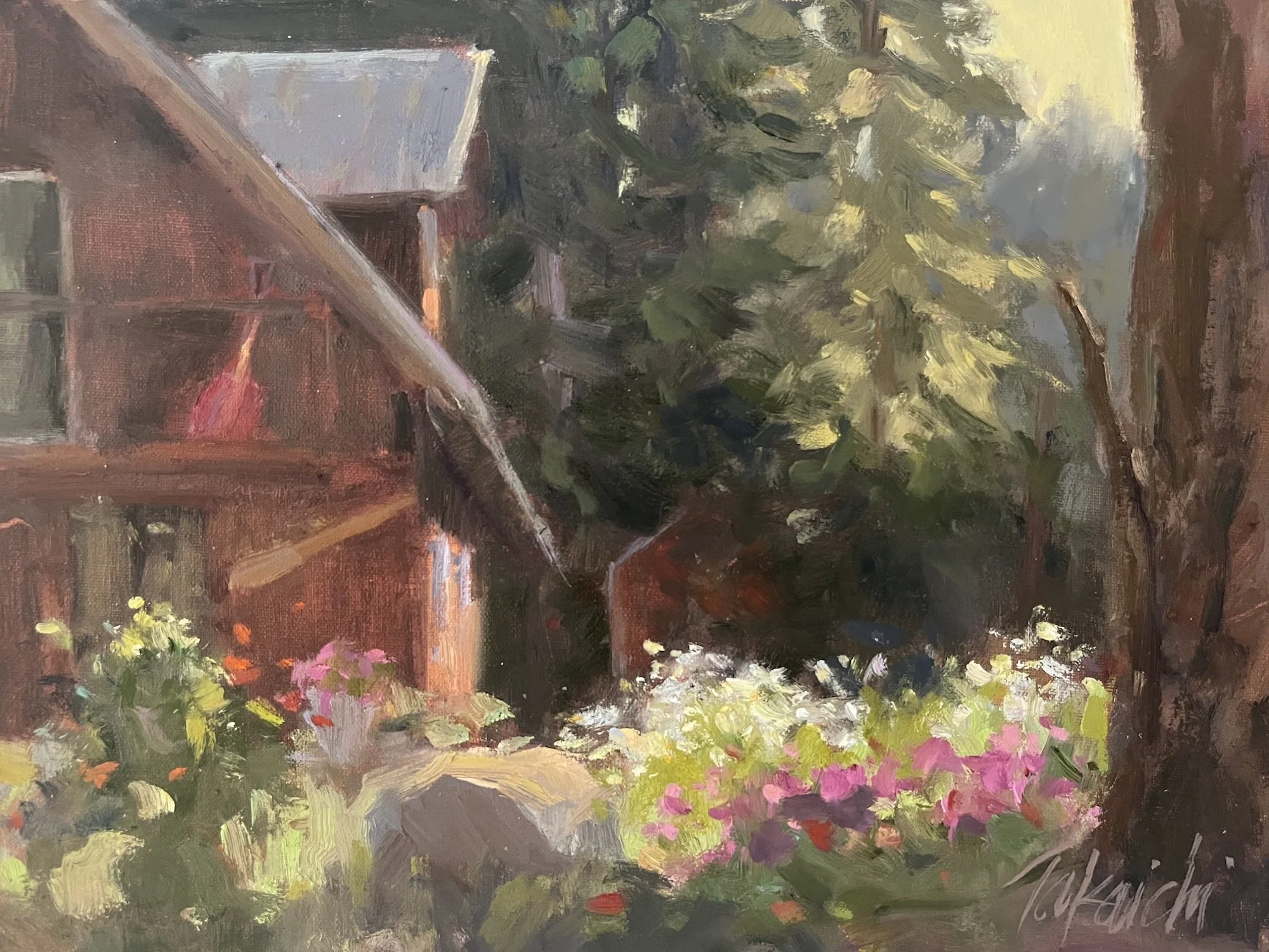 Doug's Garden –  9x12"   Tahoma, CA