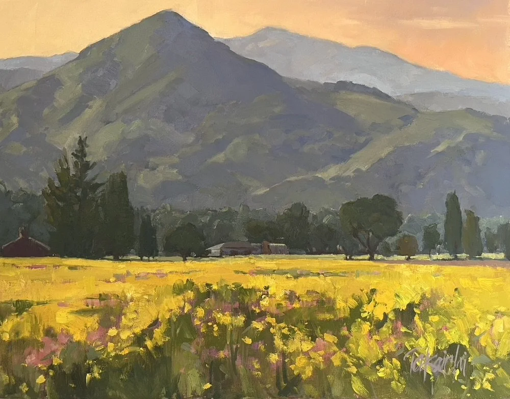  El Toro With Mustard On It    Honorable Mention at the Los Gatos Art Association 2026 Member's Show