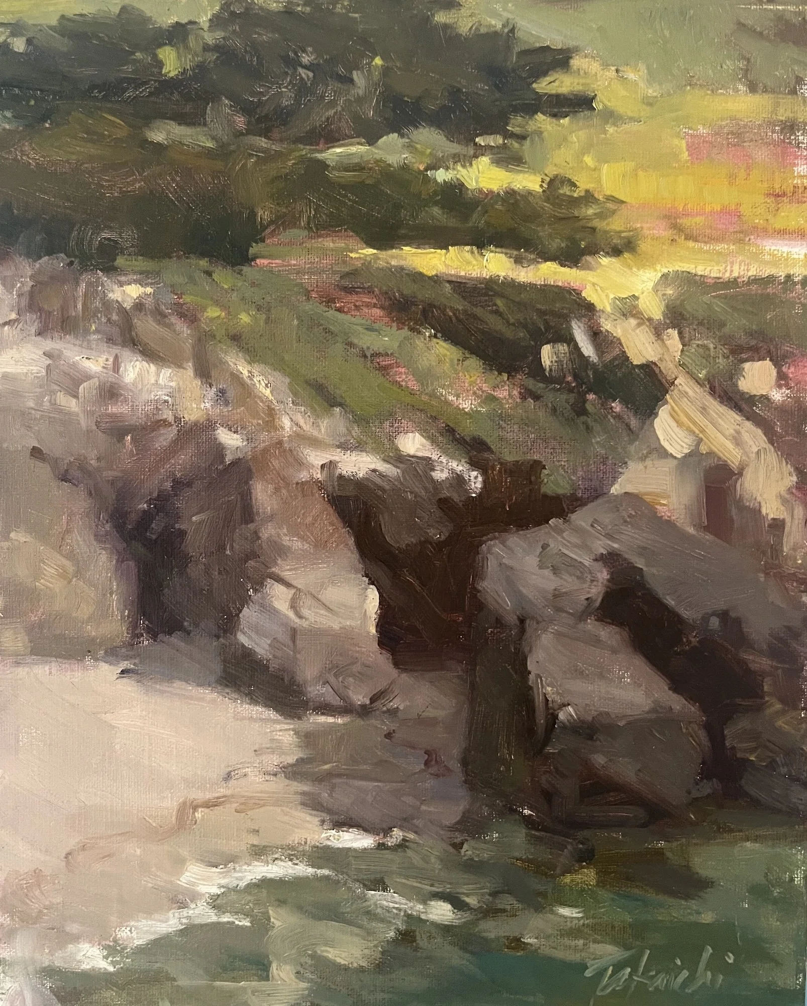Dreams of Spring –  8x10"   Garrapata State Park near Big Sur, CA