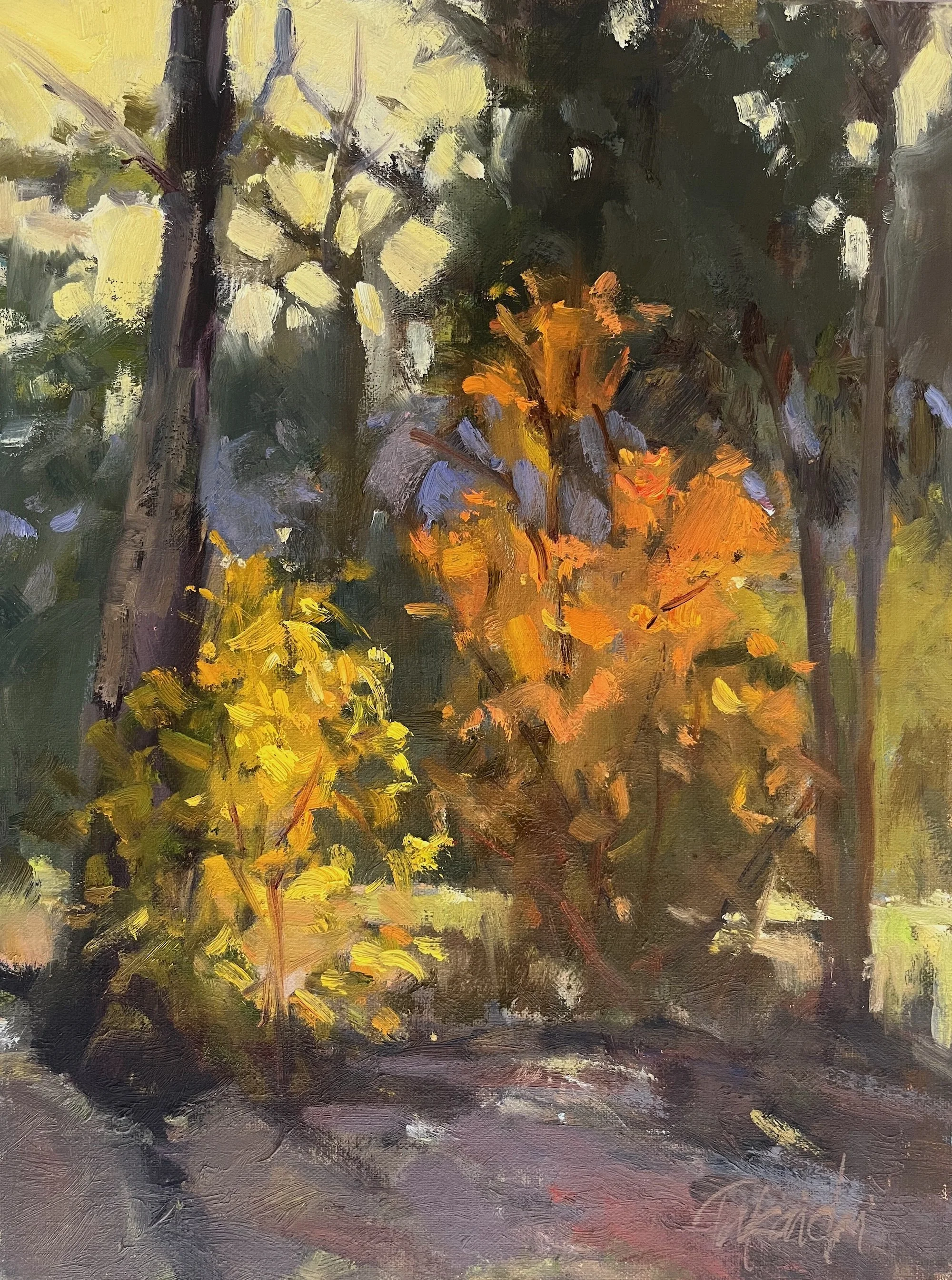 Conversation In Orange