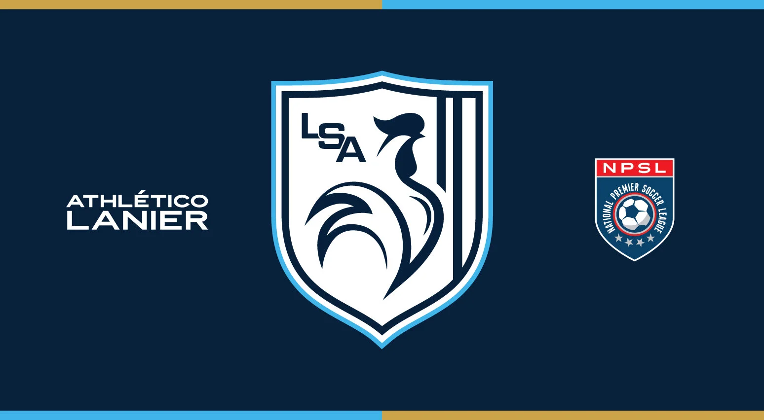 Lsa Athletico Lanier Joins The Npsl For The 2020 Season Creative Punch Marketing Group Branding Design Creative Studio