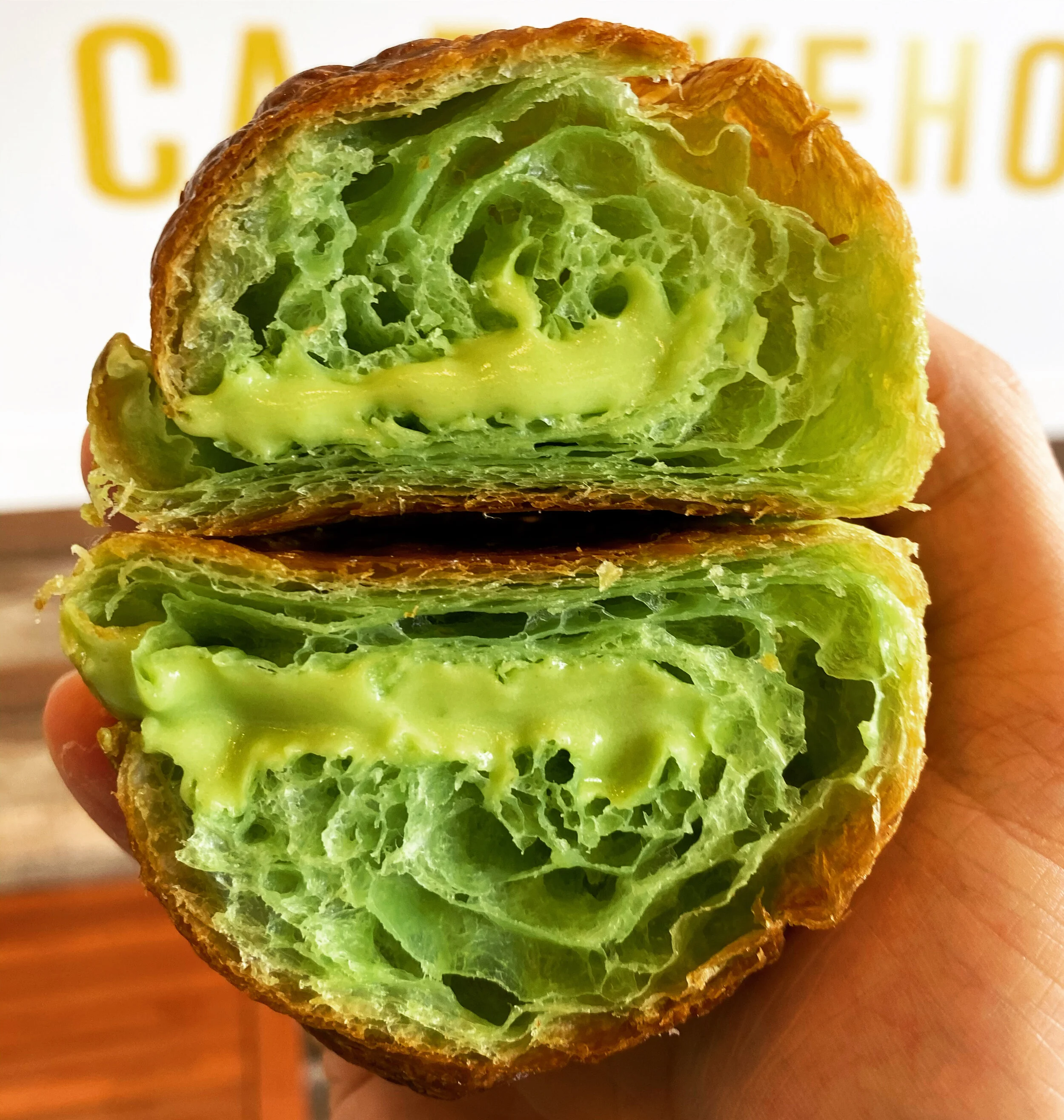  Kaya (Pandan Custard) Croissant … 3.25   Ube Croissant … 3.5   