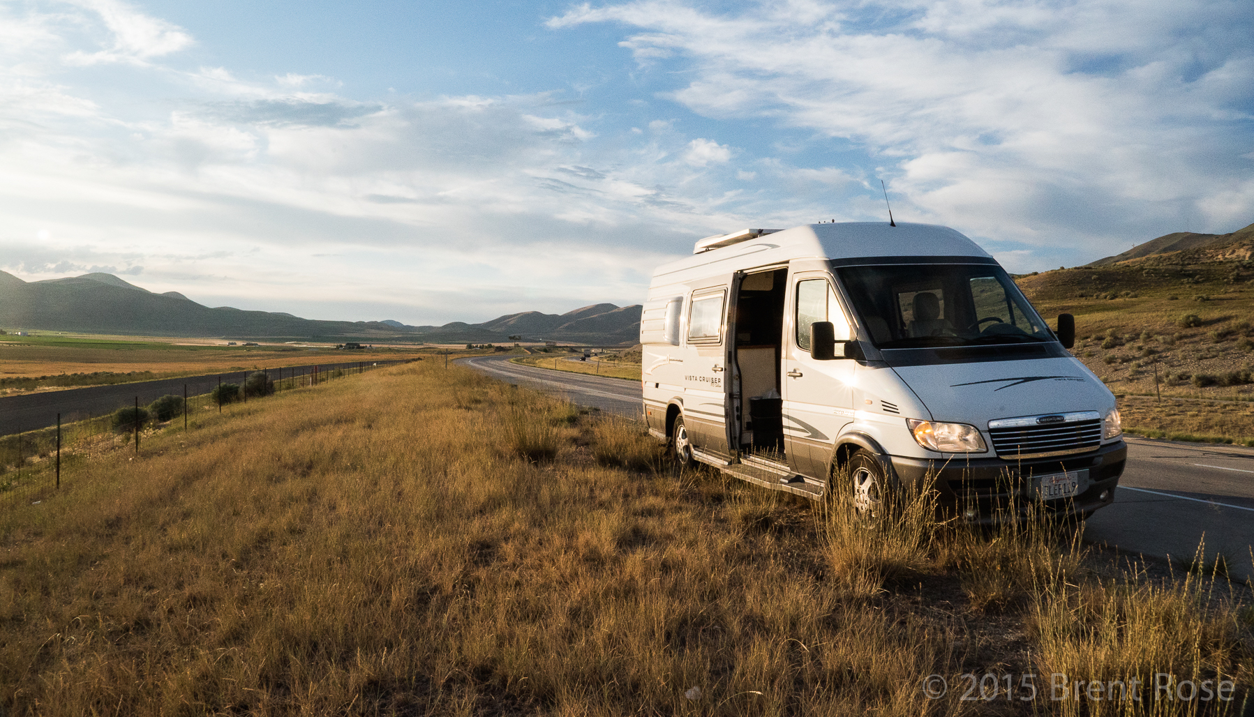The Beast is built on a 2006 Freightliner Sprinter Chassis. Initial customizations were made by Gulf Stream, and this model is the Vista Cruiser G24. It had the exact layout I was looking for (plus a Mercedes diesel engine) and I was able to customize from there.