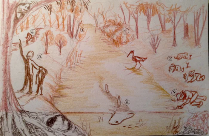 Slacks Creek oil painting and time-lapse (Work in progress)