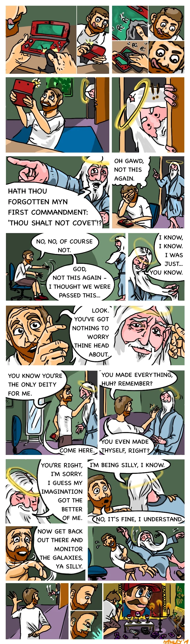 What a twist!? (Nintendo deity)