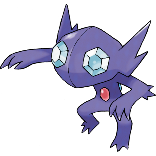 Sableye. Art by Ken Sugimori