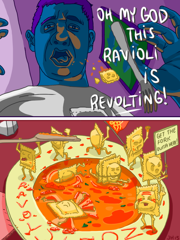 Revolting Ravioli