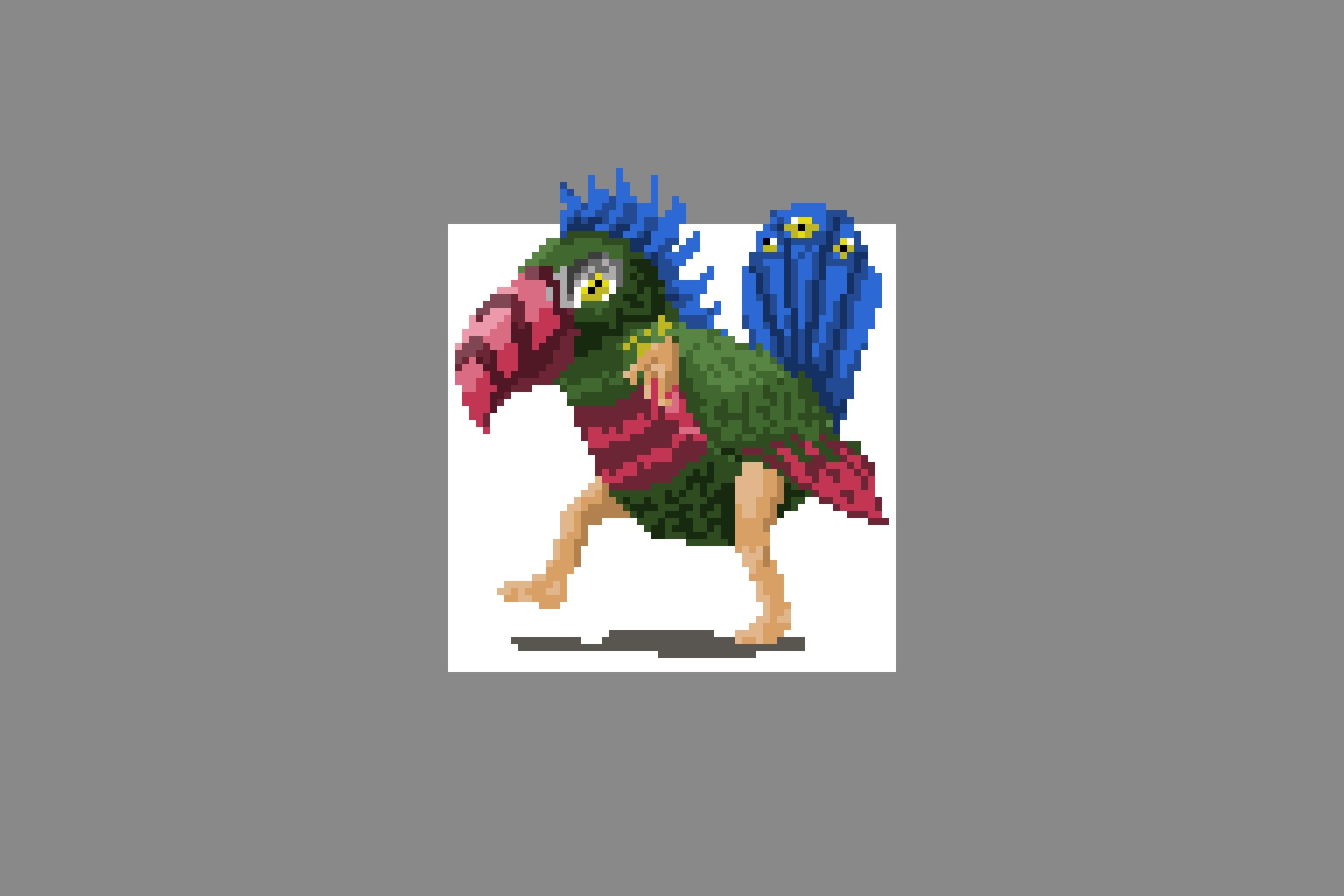 Parrot boss GIF