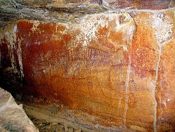 Cave painting image from Antiquity.ac.uk